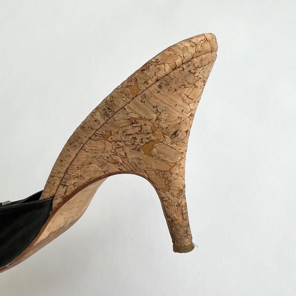 Chanel Cork Heeled Mule sandals - Picture 6 of 7